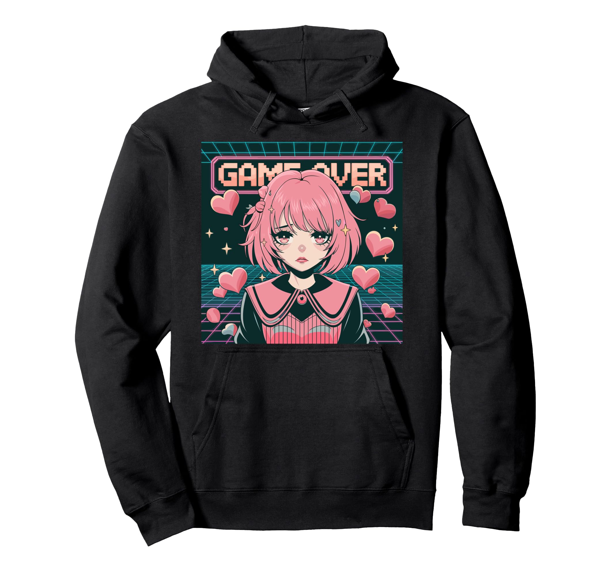 Japanese Anime Romance Cozy Aesthetic Hoodie - Fun Novelty Design Unisex - T-Shirt, Sweatshirt, Hoodie