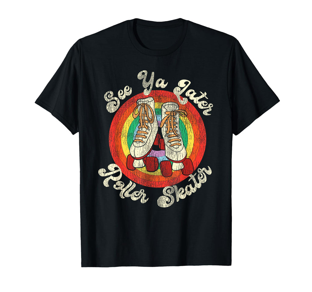 Roller Skating Skate 1970S T-Shirt - Casual Everyday Wear Men Women - T-Shirt, Sweatshirt, Hoodie