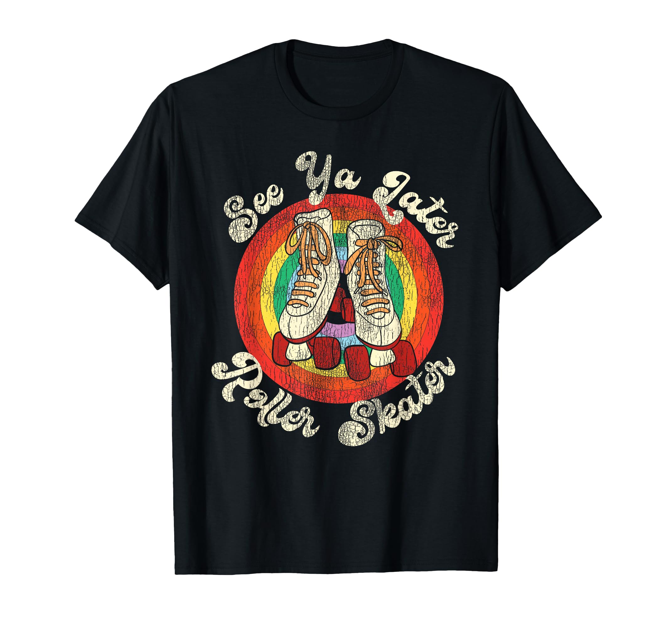 Roller Skating Skate 1970S T-Shirt - Casual Everyday Wear Men Women - T-Shirt, Sweatshirt, Hoodie