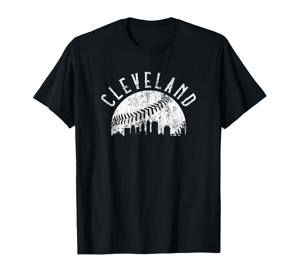 Cleveland Ohio Skyline T-Shirt - Casual Everyday Wear Men Women - T-Shirt, Sweatshirt, Hoodie