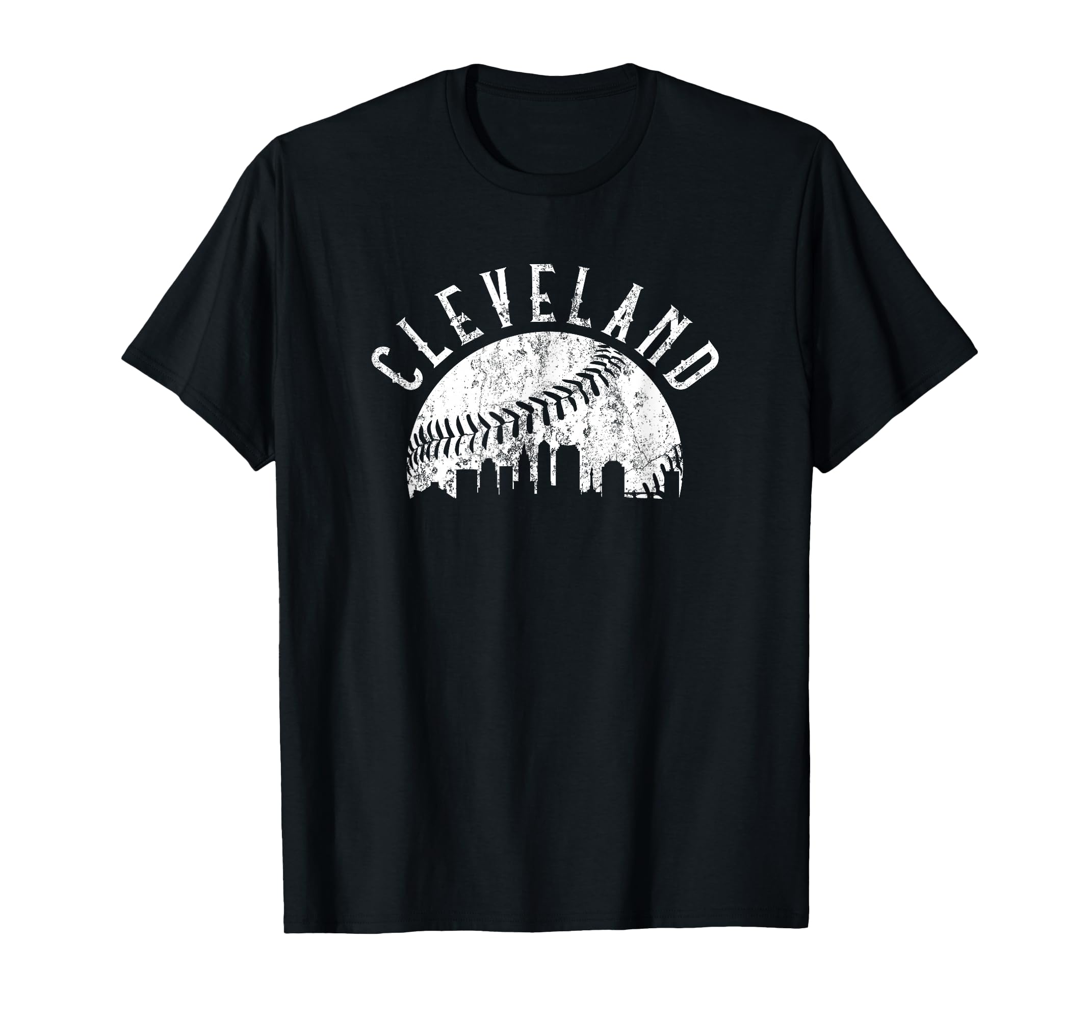 Cleveland Ohio Skyline T-Shirt - Casual Everyday Wear Men Women - T-Shirt, Sweatshirt, Hoodie