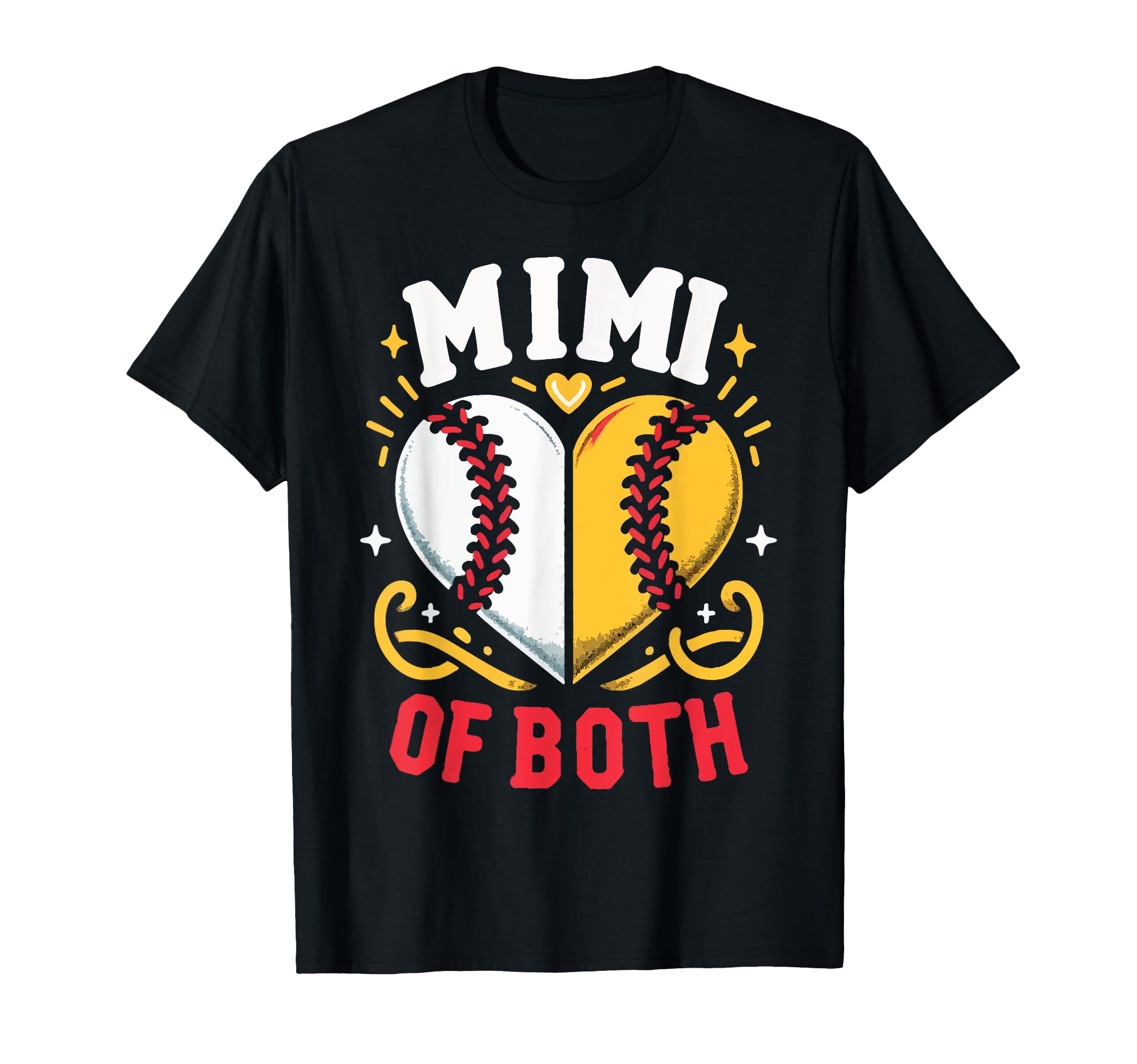 Mimi Baseball Grandma Grandmother T-Shirt - Novelty Apparel Men Women - T-Shirt, Sweatshirt, Hoodie