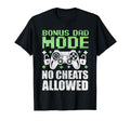 Gamer Stepdad Fathers Day Bonus Dad T-Shirt - Fun Novelty Design Men Women - T-Shirt, Sweatshirt, Hoodie