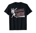 Womens Baseball Mom Dog Mothers T-Shirt - Casual Everyday Wear Men Women - T-Shirt, Sweatshirt, Hoodie