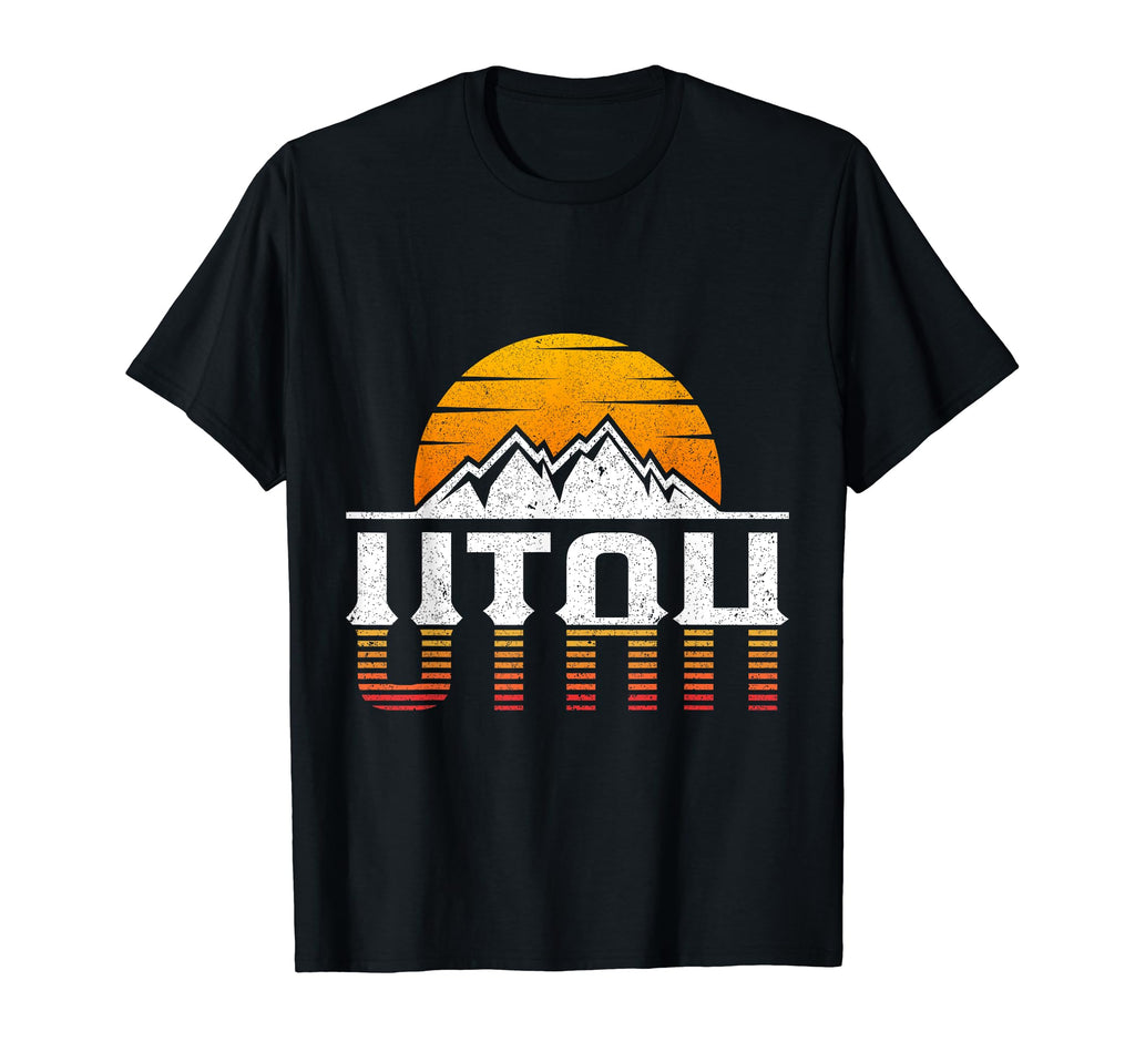 Utah Mountain Adventure Sunset T-Shirt - Custom Art Print for Adults - T-Shirt, Sweatshirt, Hoodie