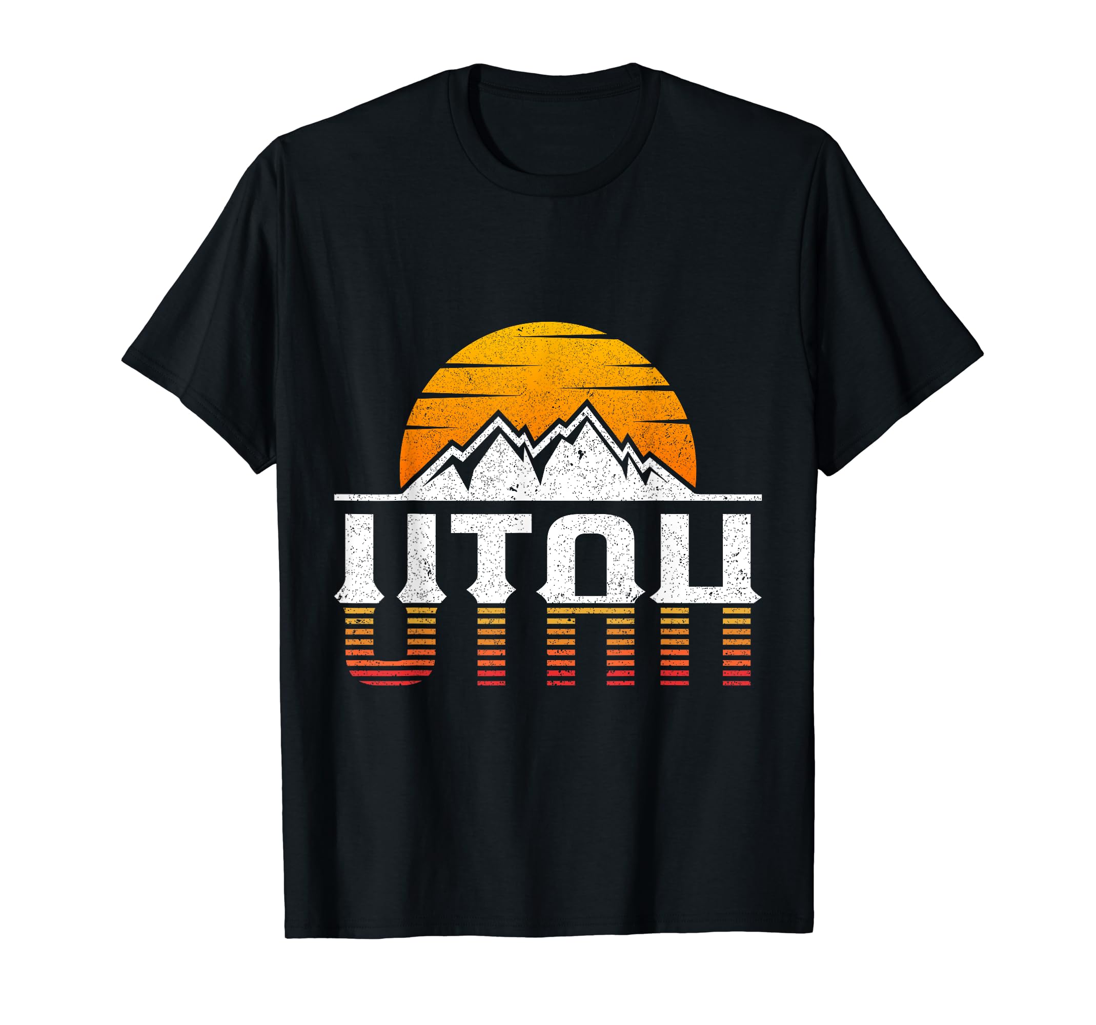 Utah Mountain Adventure Sunset T-Shirt - Custom Art Print for Adults - T-Shirt, Sweatshirt, Hoodie