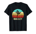 Sunset Ballet Dancer T-Shirt - Fun Novelty Design Unisex - T-Shirt, Sweatshirt, Hoodie