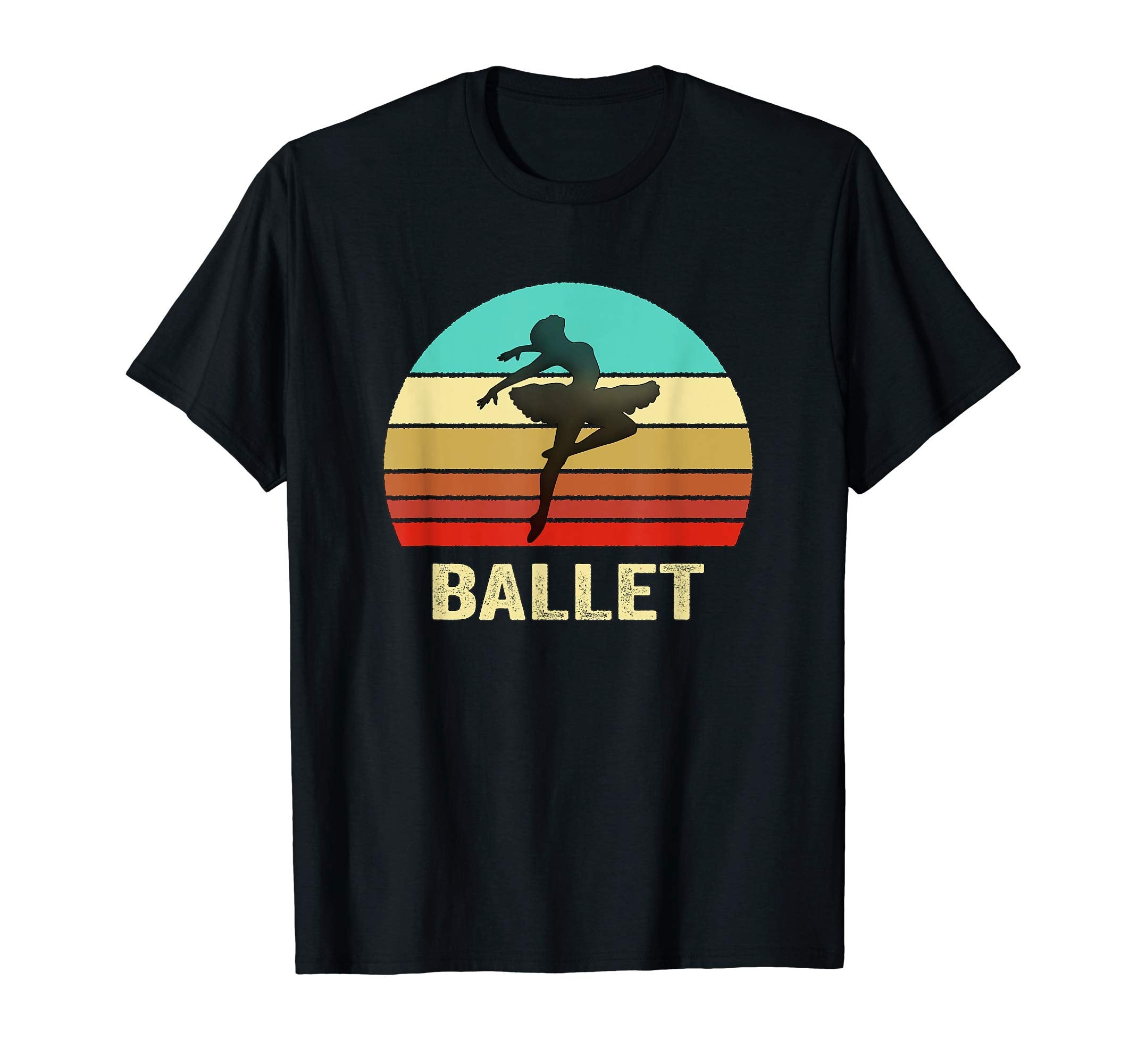 Sunset Ballet Dancer T-Shirt - Fun Novelty Design Unisex - T-Shirt, Sweatshirt, Hoodie