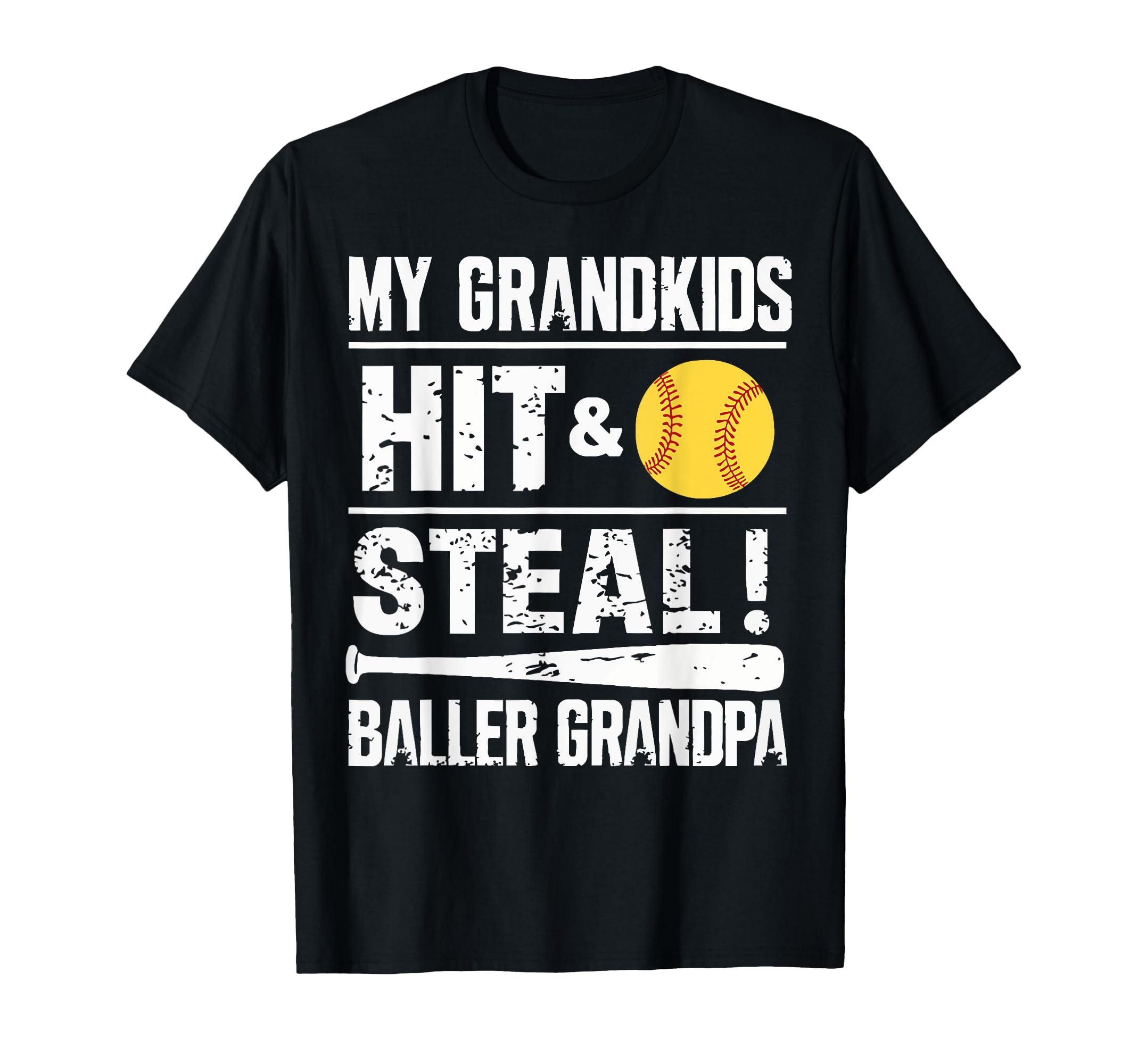 Baseball Grandpa Grandfather Gramps T-Shirt - Novelty Apparel Unisex - T-Shirt, Sweatshirt, Hoodie