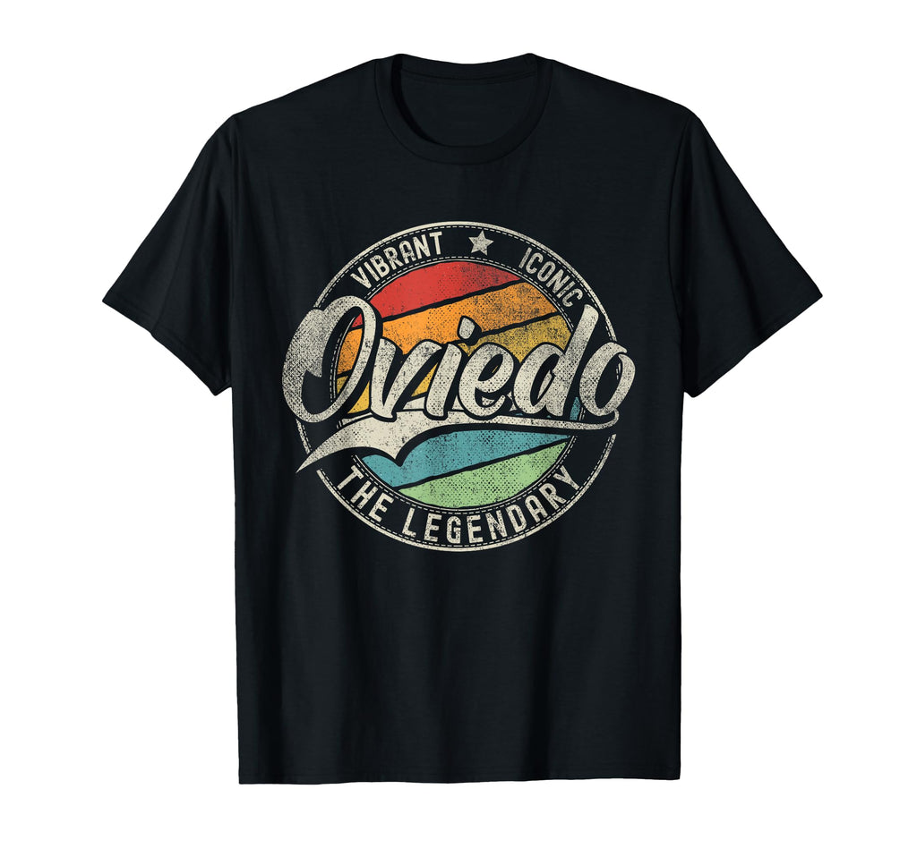 Oviedo Fl Florida Distressed T-Shirt - Trendy Graphic for Adults - T-Shirt, Sweatshirt, Hoodie