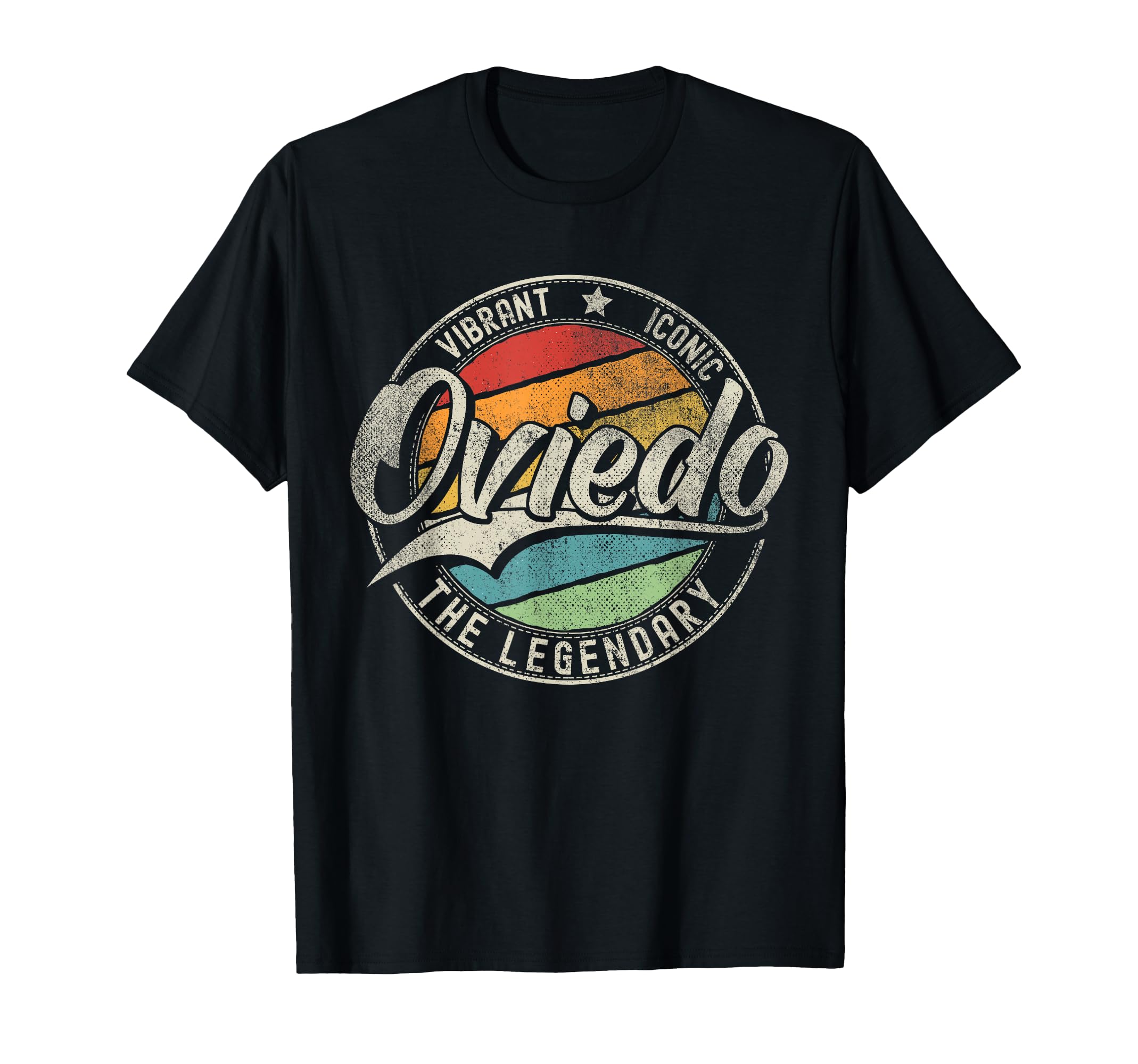 Oviedo Fl Florida Distressed T-Shirt - Trendy Graphic for Adults - T-Shirt, Sweatshirt, Hoodie