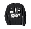 Spooky Media Floppy Disk Sweatshirt - Casual Everyday Wear for Adults - T-Shirt, Sweatshirt, Hoodie