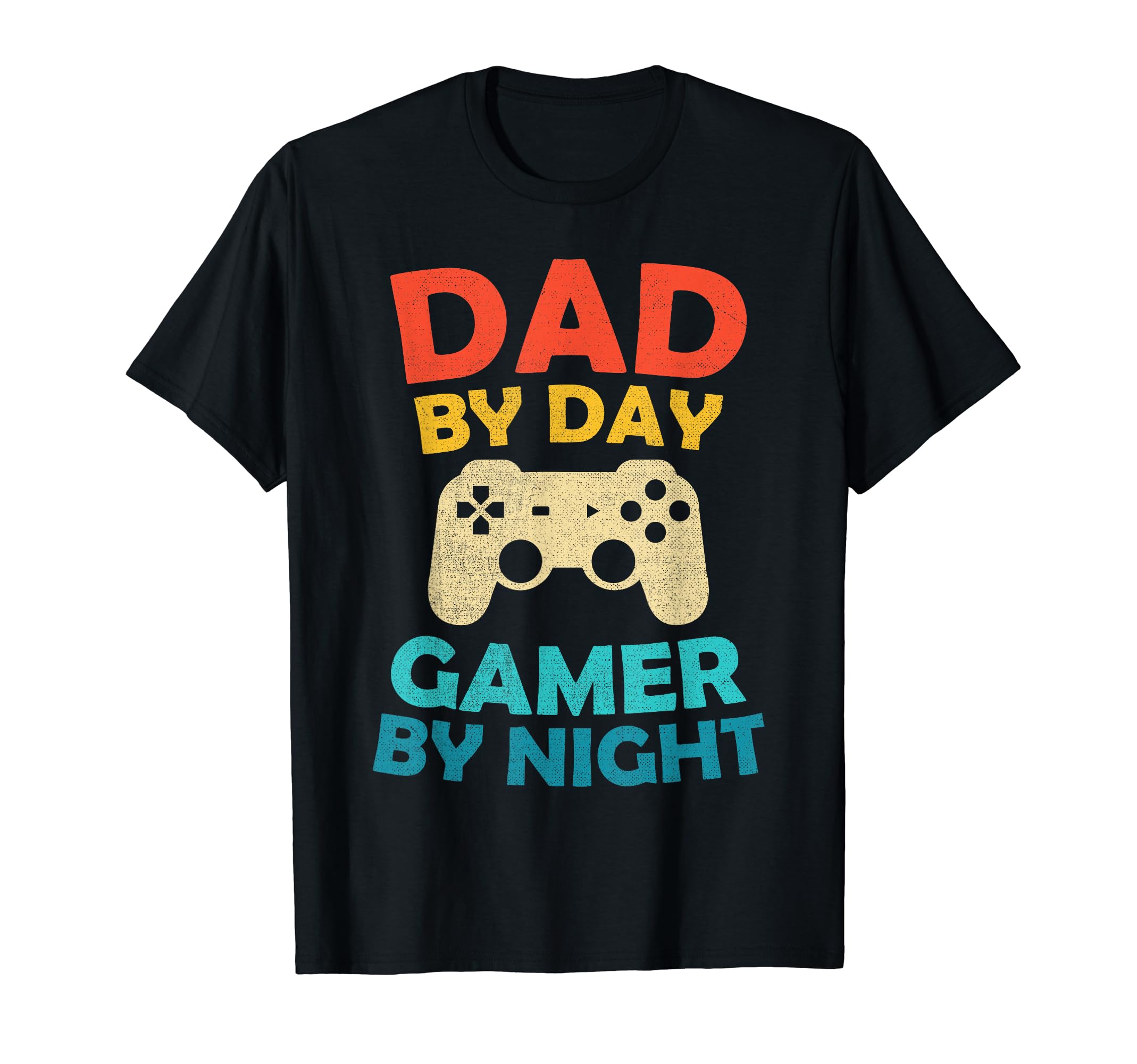 Dad Day Gamer Night Video Game Console T-Shirt - Unique Graphic for Adults - T-Shirt, Sweatshirt, Hoodie