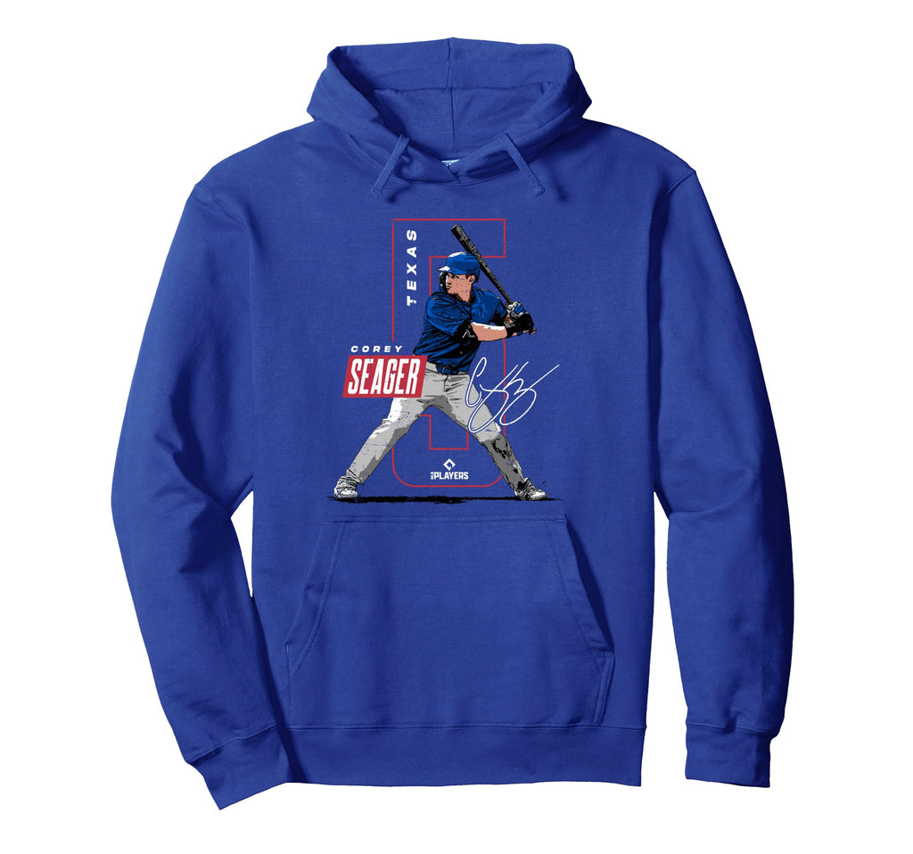 Corey Seager Texas Baseball Mlb Hoodie - Casual Everyday Wear for Adults - T-Shirt, Sweatshirt, Hoodie