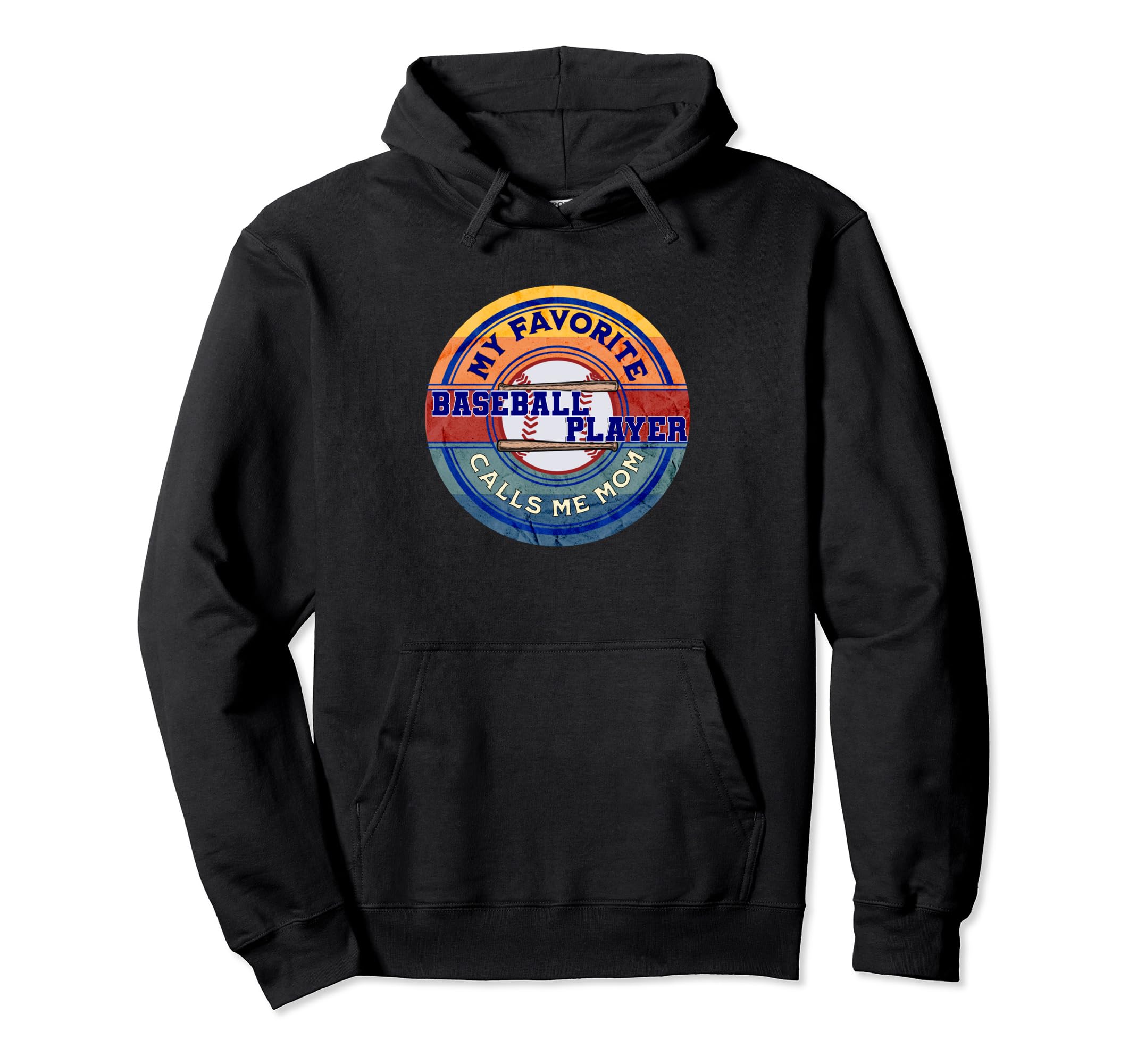 Baseball Moms My Favorite Baseball Hoodie - Unique Graphic for Adults - T-Shirt, Sweatshirt, Hoodie