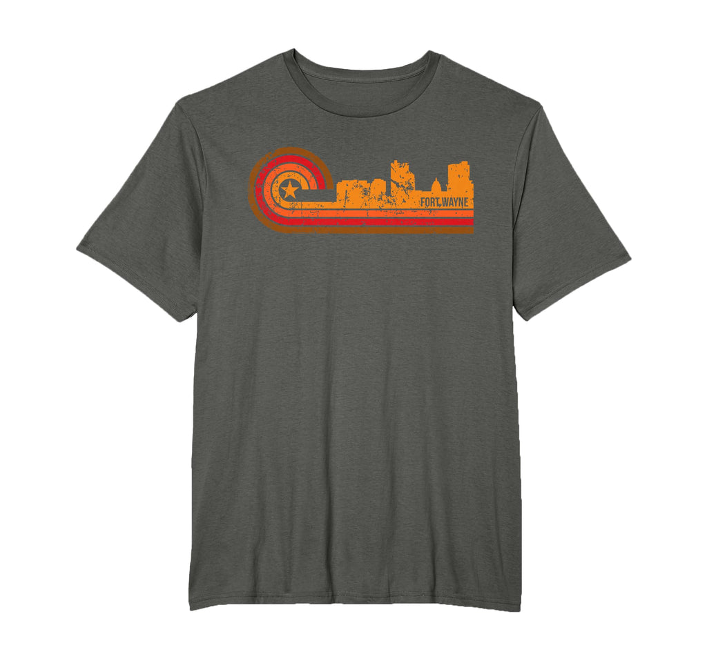 Fort Wayne Fort Wayne Skyline T-Shirt - Fun Novelty Design Unisex - T-Shirt, Sweatshirt, Hoodie