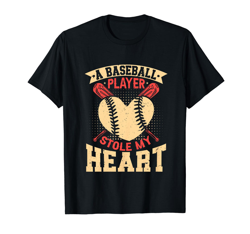 Baseball Girlfriend Baseball Player T-Shirt - Minimalist Print Men Women - T-Shirt, Sweatshirt, Hoodie