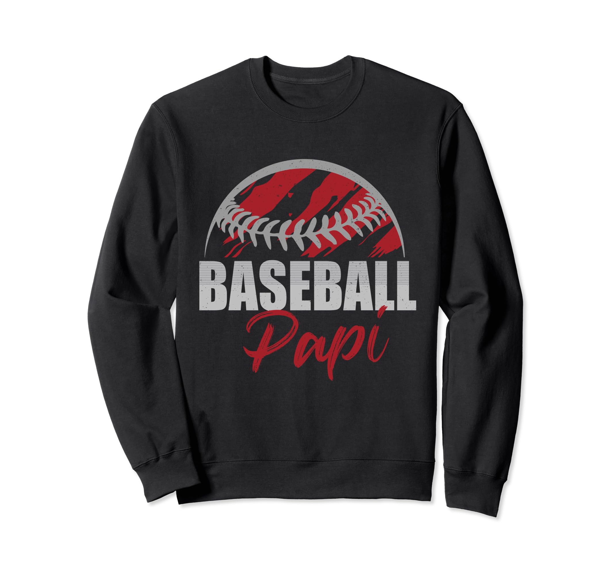 Baseball Papi Life Gifts Fathers Sweatshirt - Custom Art Print Men Women - T-Shirt, Sweatshirt, Hoodie