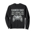 Gamer Dad Game Controller Funny Sweatshirt - Graphic Print for Adults - T-Shirt, Sweatshirt, Hoodie