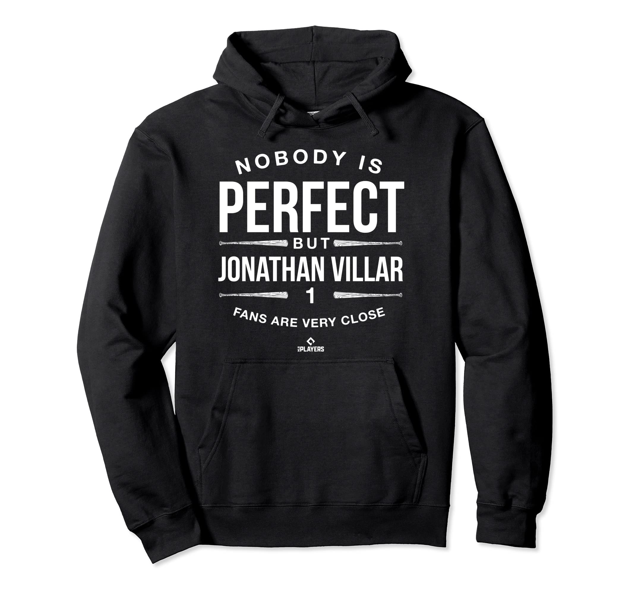 Nobody Is Mlbpa Jonathan Villar Baseball Hoodie - Minimalist Print Unisex - T-Shirt, Sweatshirt, Hoodie