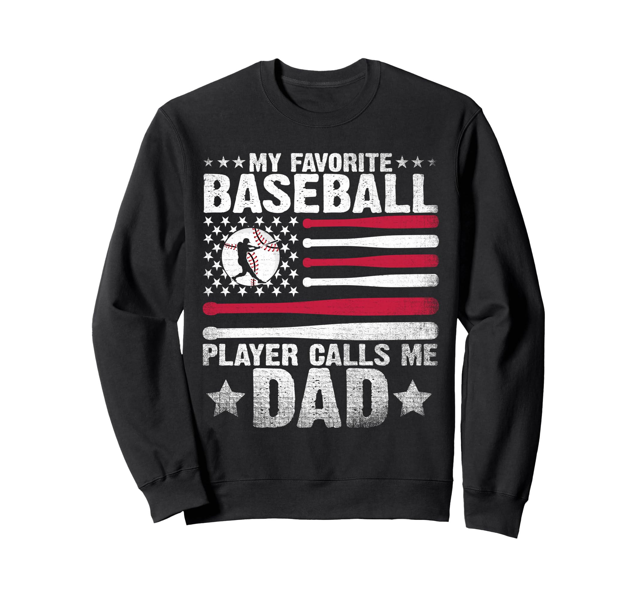 My Favorite Baseball Player Sweatshirt - Fun Novelty Design Men Women - T-Shirt, Sweatshirt, Hoodie