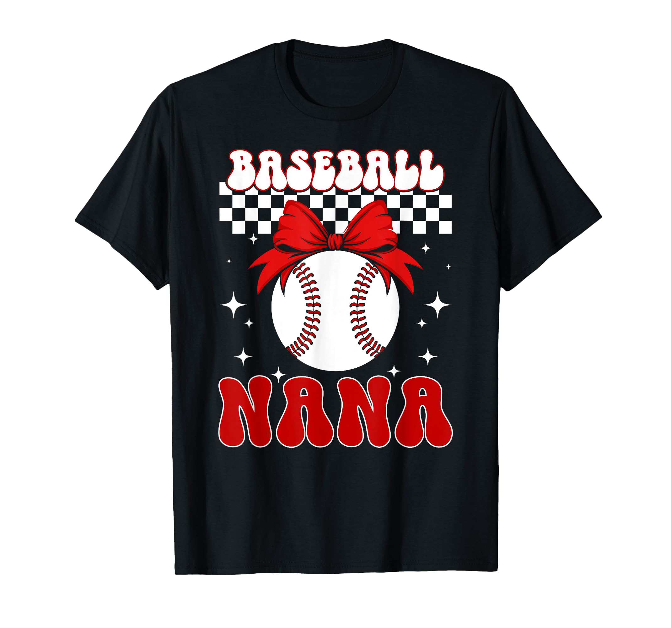 Baseball Nana Coquette Nana Baseball T-Shirt - Minimalist Print for Adults - T-Shirt, Sweatshirt, Hoodie