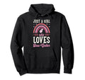 Just Who Loves Bass Guitar Bohemian Hoodie - Casual Everyday Wear Unisex - T-Shirt, Sweatshirt, Hoodie