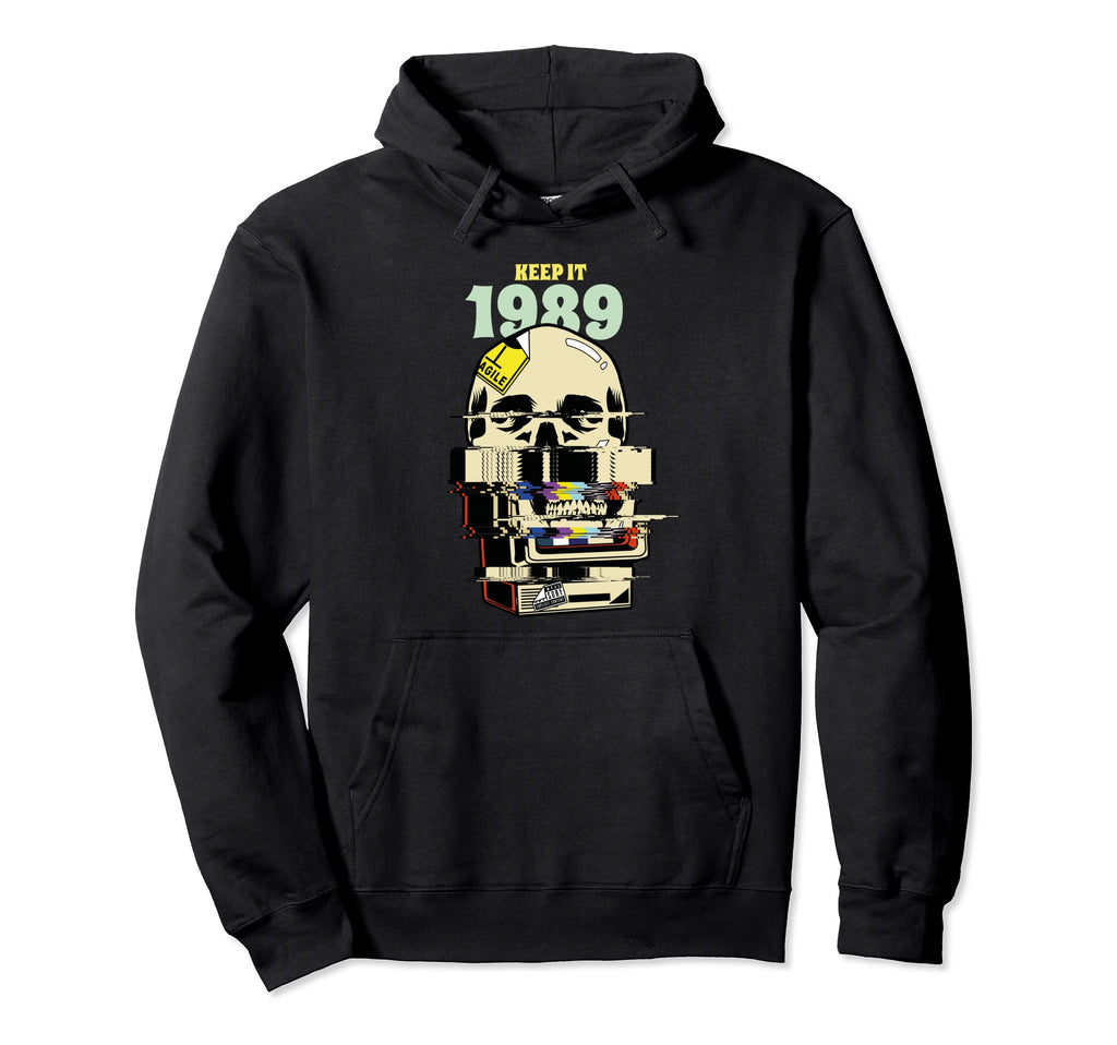 Horror Movie Vaporwave Aesthetic 80S Hoodie - Trendy Graphic Men Women - T-Shirt, Sweatshirt, Hoodie