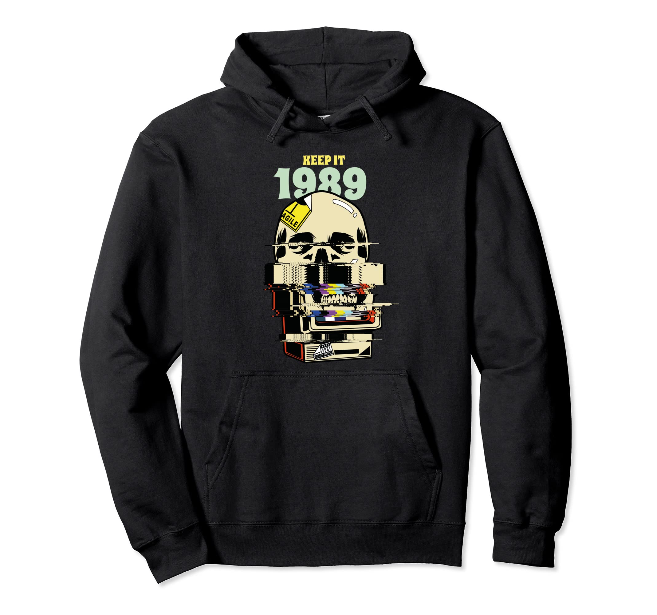 Horror Movie Vaporwave Aesthetic 80S Hoodie - Trendy Graphic Men Women - T-Shirt, Sweatshirt, Hoodie