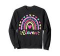 Eleven 11Th Birthday Rainbow Sweatshirt - Fun Novelty Design for Adults - T-Shirt, Sweatshirt, Hoodie