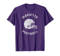 Marietta Football Distressed 1980S P E T-Shirt - Unique Graphic Men Women - T-Shirt, Sweatshirt, Hoodie