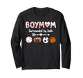 Mom Surrounded Balls Baseball Sweatshirt - Trendy Graphic for Adults - T-Shirt, Sweatshirt, Hoodie