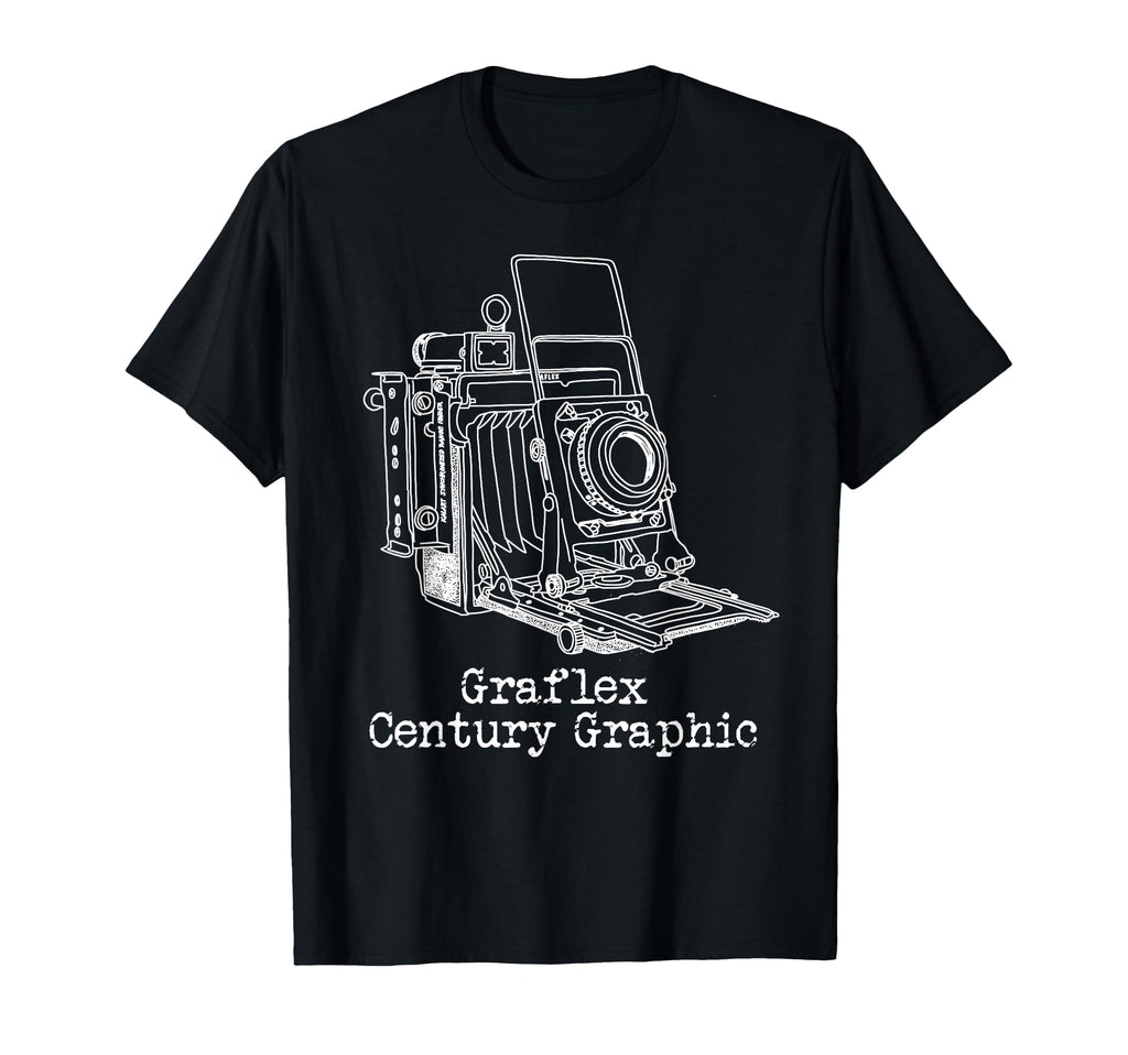 Graflex Century Camera T-Shirt - Unique Graphic for Adults - T-Shirt, Sweatshirt, Hoodie