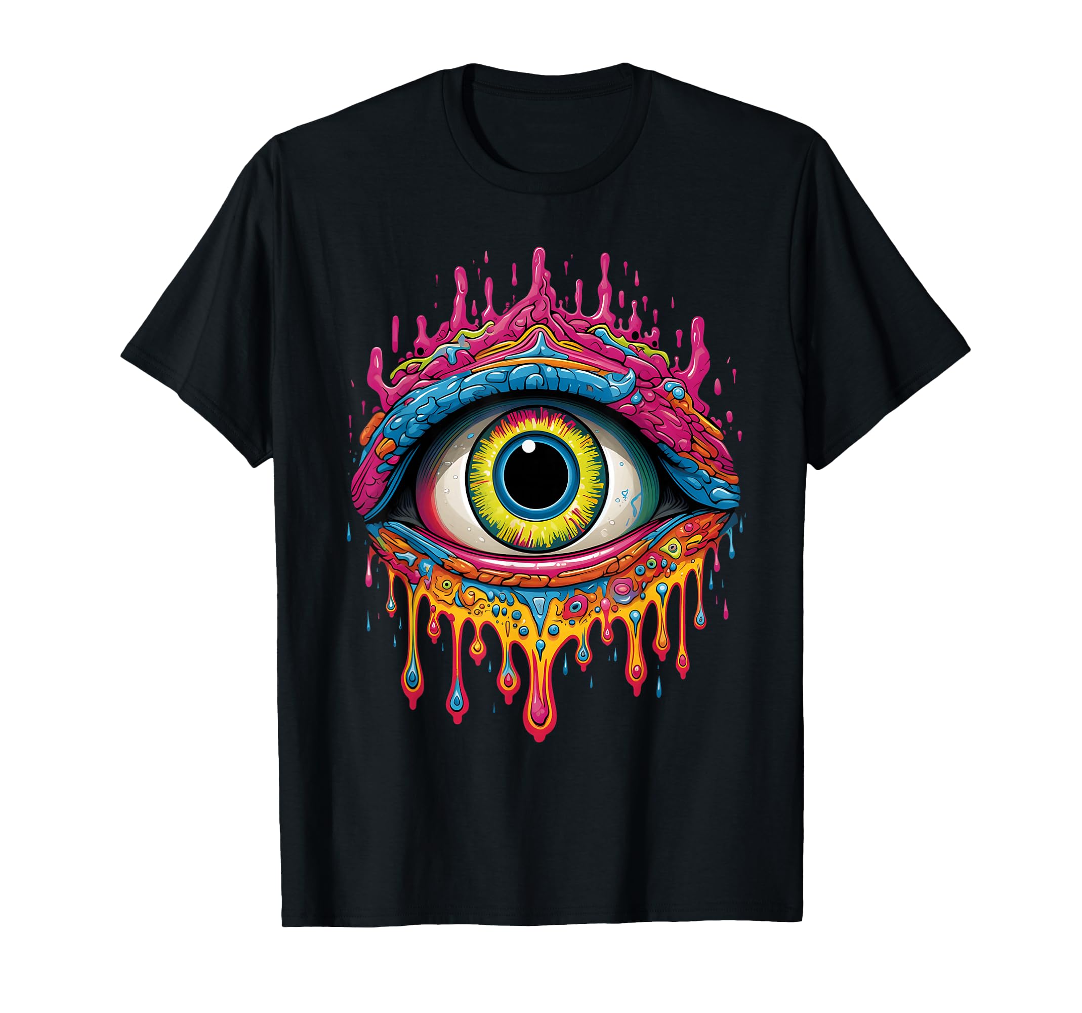 Psychedelic Third Eye Trippy T-Shirt - Aesthetic Graphic for Adults - T-Shirt, Sweatshirt, Hoodie