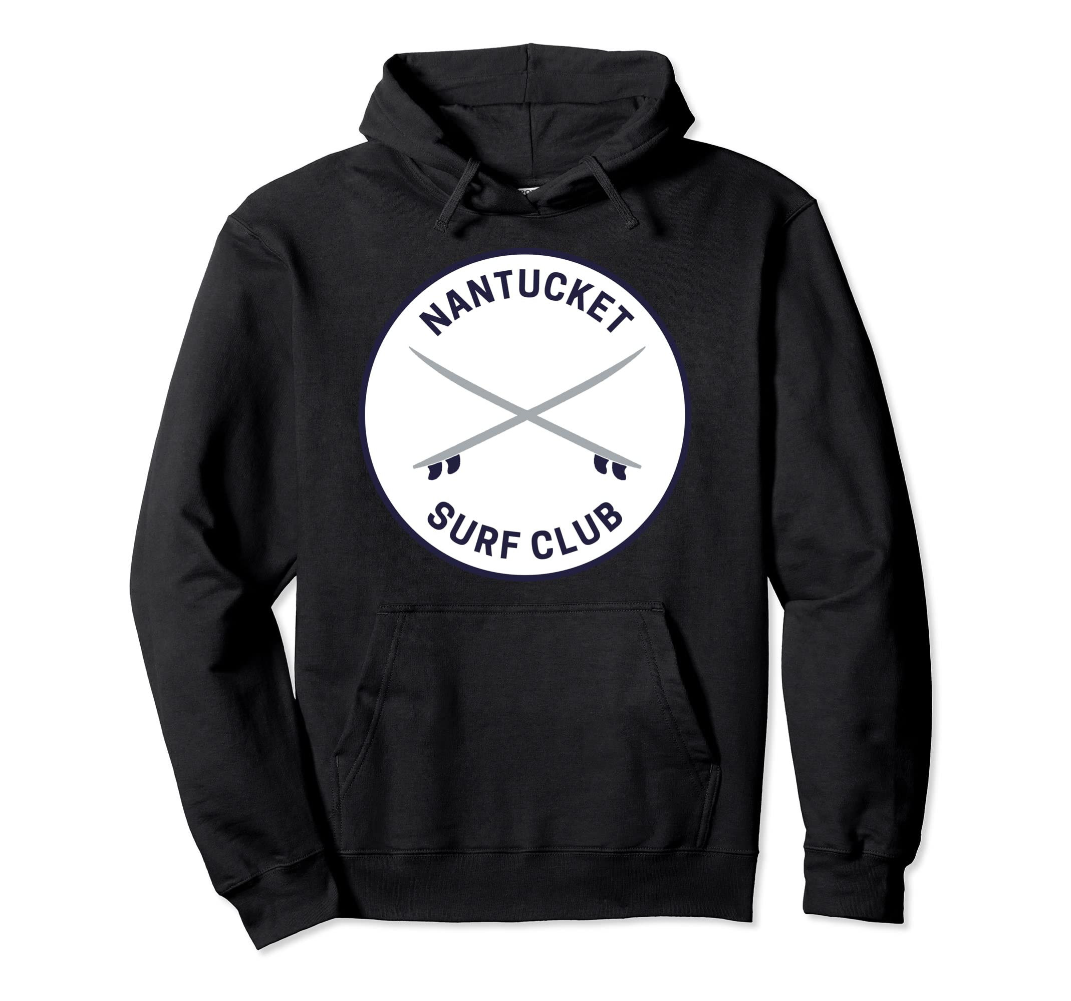 Nantucket Ma Surf Club Hoodie - Casual Everyday Wear Unisex - T-Shirt, Sweatshirt, Hoodie