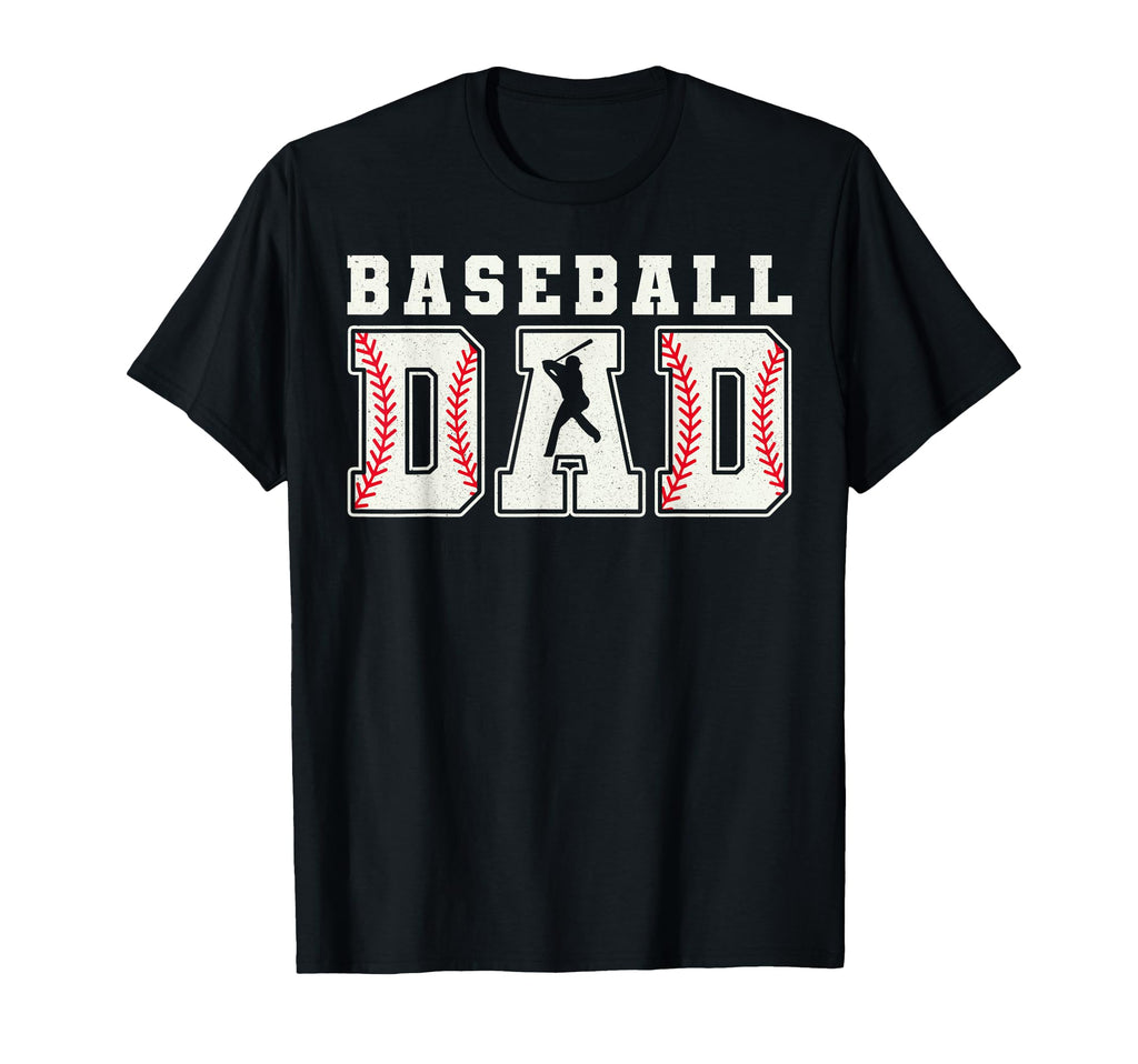 Groovy Baseball Dad Father Happy T-Shirt - Streetwear Style Men Women - T-Shirt, Sweatshirt, Hoodie