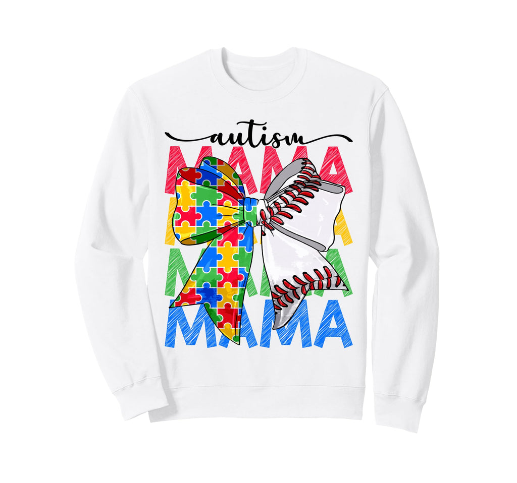 Autism Mama Autism Awareness Sweatshirt - Aesthetic Graphic for Adults - T-Shirt, Sweatshirt, Hoodie