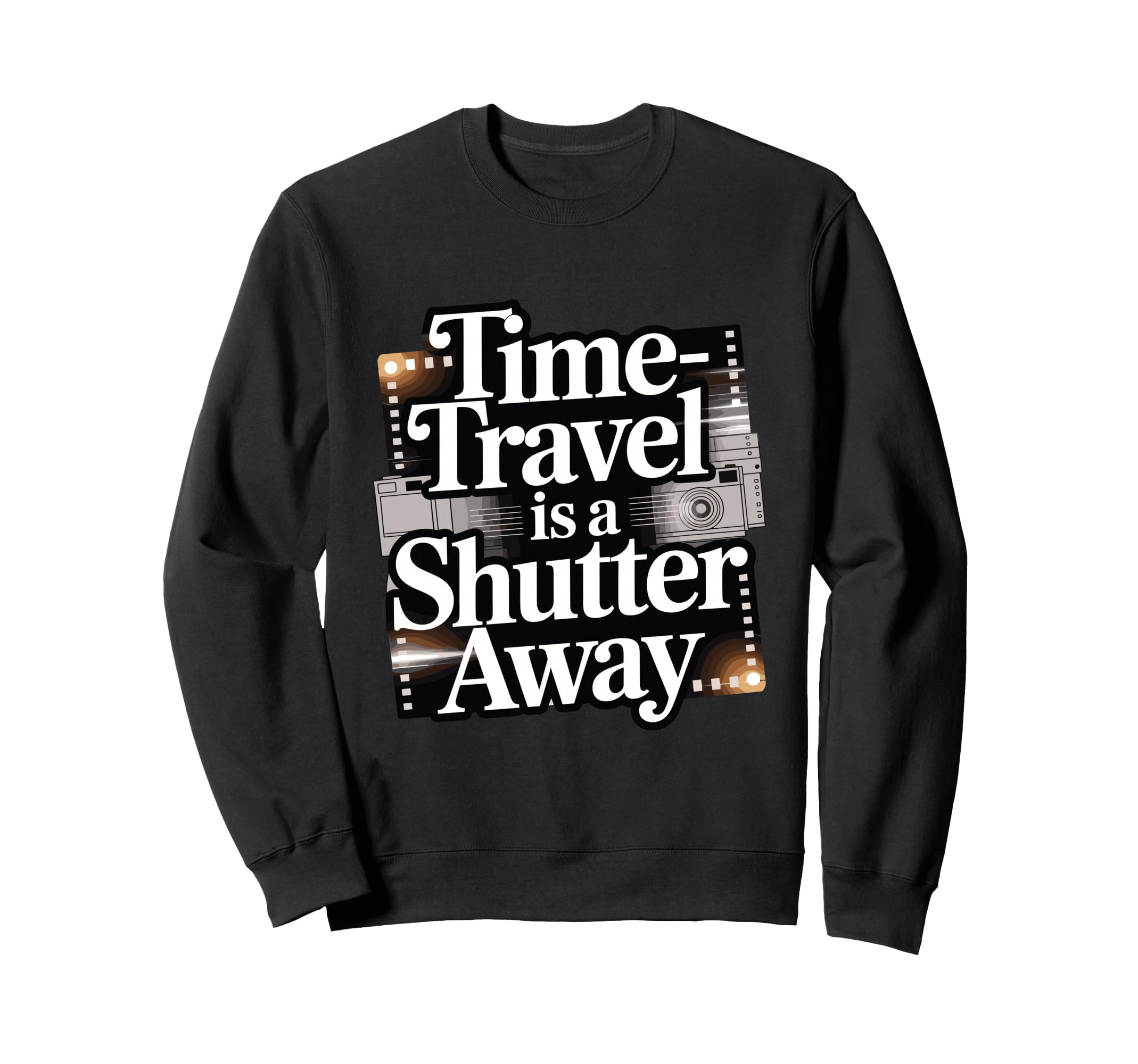 Charm Imperfection Camera Film Sweatshirt - Custom Art Print Unisex - T-Shirt, Sweatshirt, Hoodie