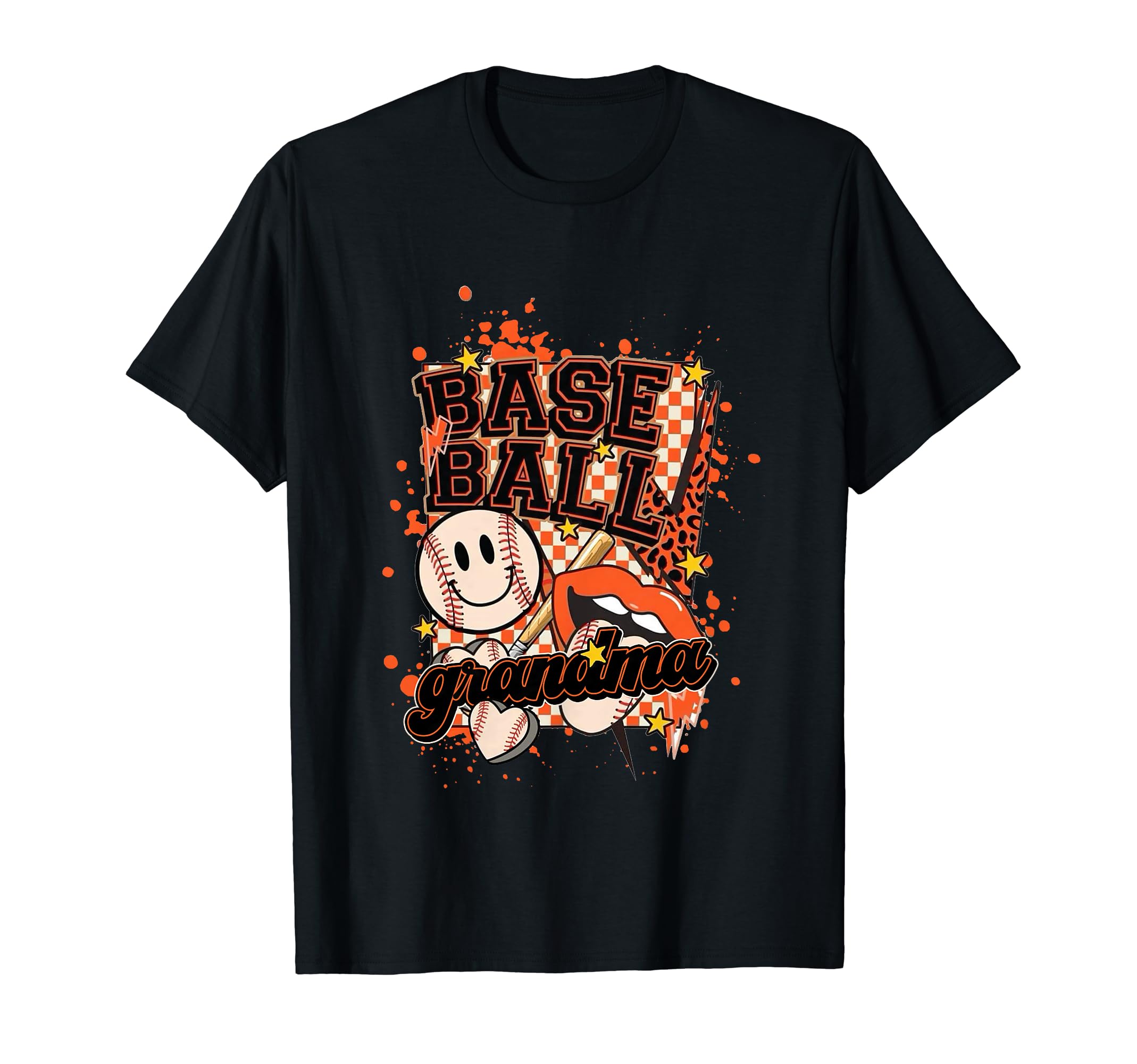 Softball Baseball Grandma Mom T-Shirt - Casual Everyday Wear Men Women - T-Shirt, Sweatshirt, Hoodie