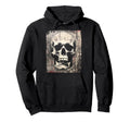 Aesthetic Streetwear Skull Hoodie - Aesthetic Graphic for Adults - T-Shirt, Sweatshirt, Hoodie