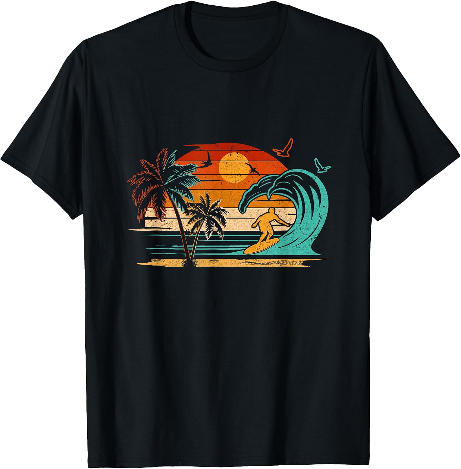 Surf Surfing Outdoor Sport - Adult & Kids T-Shirts, Sweatshirts & Hoodies apparel design preview 1