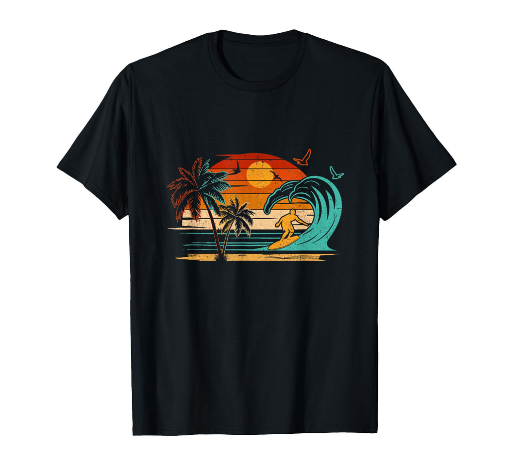 Surfer Surfing Beach Surf T-Shirt - Streetwear Style Unisex - T-Shirt, Sweatshirt, Hoodie