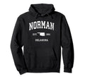 Norman Oklahoma Ok Athletic Sports Hoodie - Novelty Apparel for Adults - T-Shirt, Sweatshirt, Hoodie