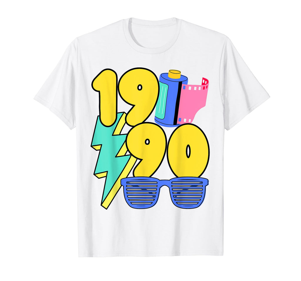 Born 90S Nostalgic Birth Year 1990 T-Shirt - Custom Art Print Men Women - T-Shirt, Sweatshirt, Hoodie