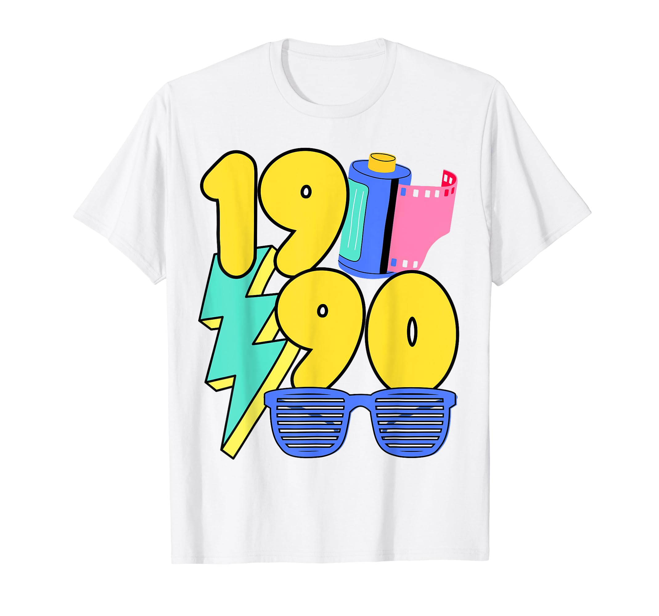 Born 90S Nostalgic Birth Year 1990 T-Shirt - Custom Art Print Men Women - T-Shirt, Sweatshirt, Hoodie
