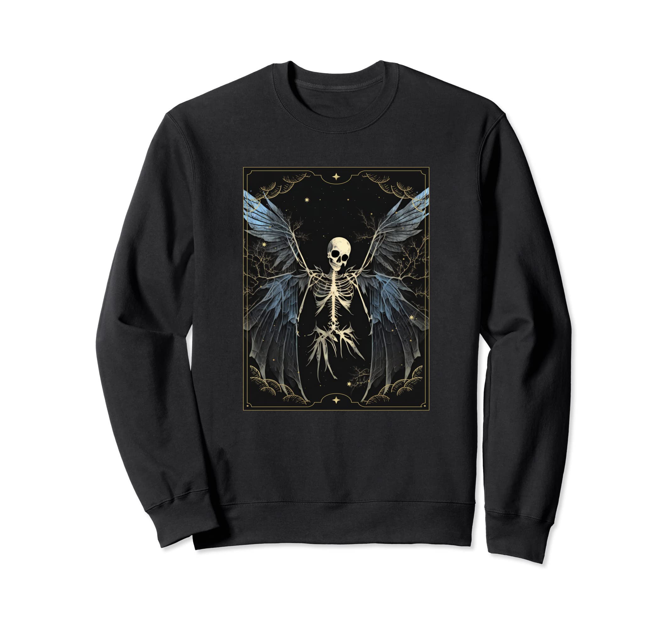 Y2K Aesthetic Fairy Angel Wings Sweatshirt - Fun Novelty Design Unisex - T-Shirt, Sweatshirt, Hoodie