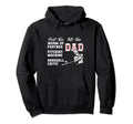 Mens Baseball Dad Part Time Warm Up Partner Hoodie - Trendy Graphic Unisex - T-Shirt, Sweatshirt, Hoodie