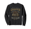West Coast Chopper Garage Motorcycle Sweatshirt - Fun Novelty Design Unisex - T-Shirt, Sweatshirt, Hoodie
