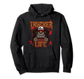 Bearded Skeleton Trucker Life Truck Hoodie - Streetwear Style for Adults - T-Shirt, Sweatshirt, Hoodie