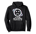 Im Alone I Always Will Be Vaporwave Hoodie - Custom Art Print for Adults - T-Shirt, Sweatshirt, Hoodie